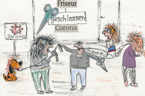 Friseur geschlossen - Sonja John