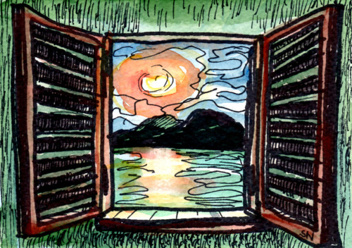 Weitsicht Aussicht Lichtblick - Sabine Neitsch